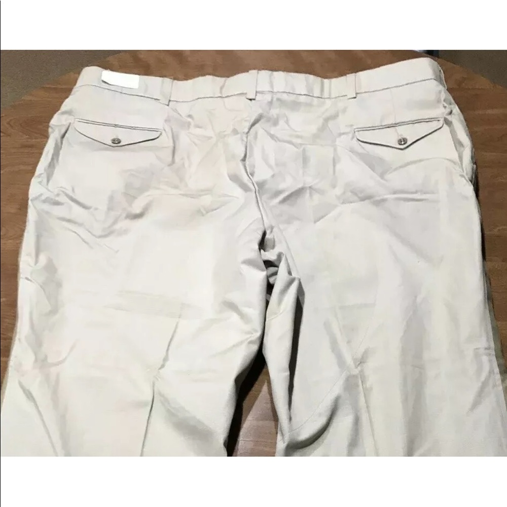 LL Bean Mens Pants Vintage Two Tone Leg Patch Made in USA NWT Size 44x29 - Picture 8 of 8